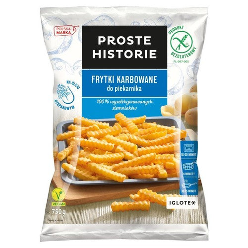 Frytki karbowane do piekarnika Proste Historie 750 g