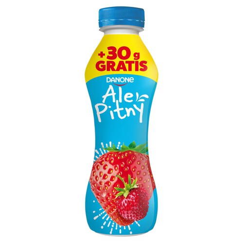 Ale Pitny Jogurt o smaku truskawki i poziomki Danone 270 g