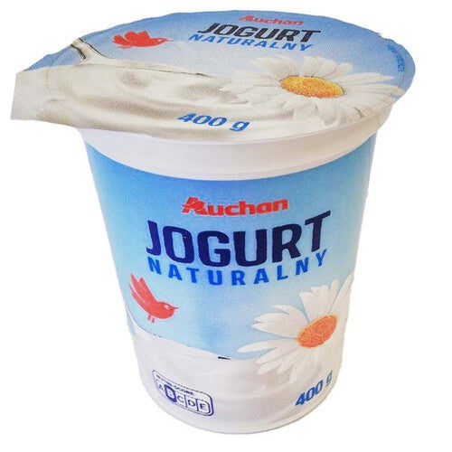Jogurt naturalny Auchan 400 g