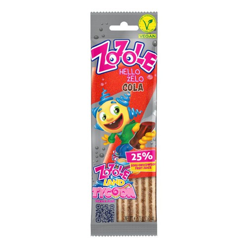 Żelki o smaku coli Zozole 75 g