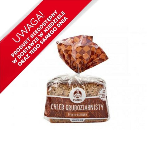 Chleb gruboziarnisty żytnio pszenny Putka 350 g