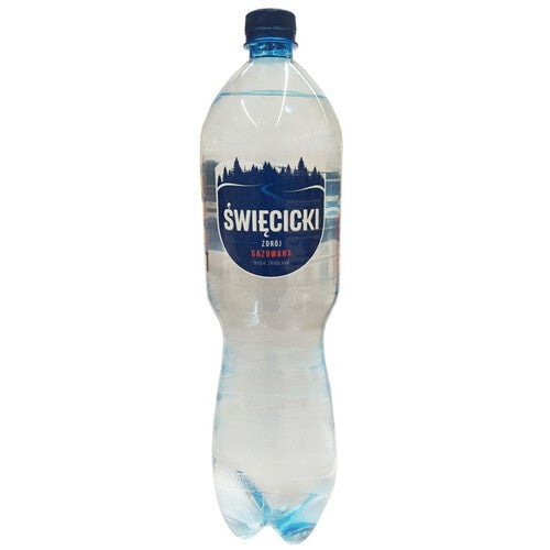 Woda żródlana gazowana Święcicki Zdrój 6 x 1,5 l