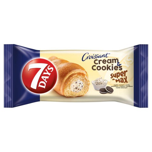 Croissant Super Max cream & cookies 7 Days 110 g