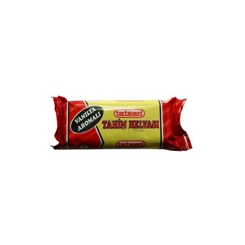 Chałwa turecka z pełnego sezamu o smaku waniliowym Tatsan 60 g