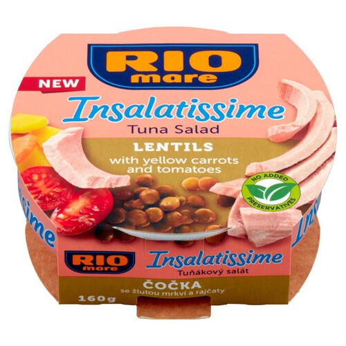 Gotowe danie tuńczyk z soczewicą Rio Mare 160 g